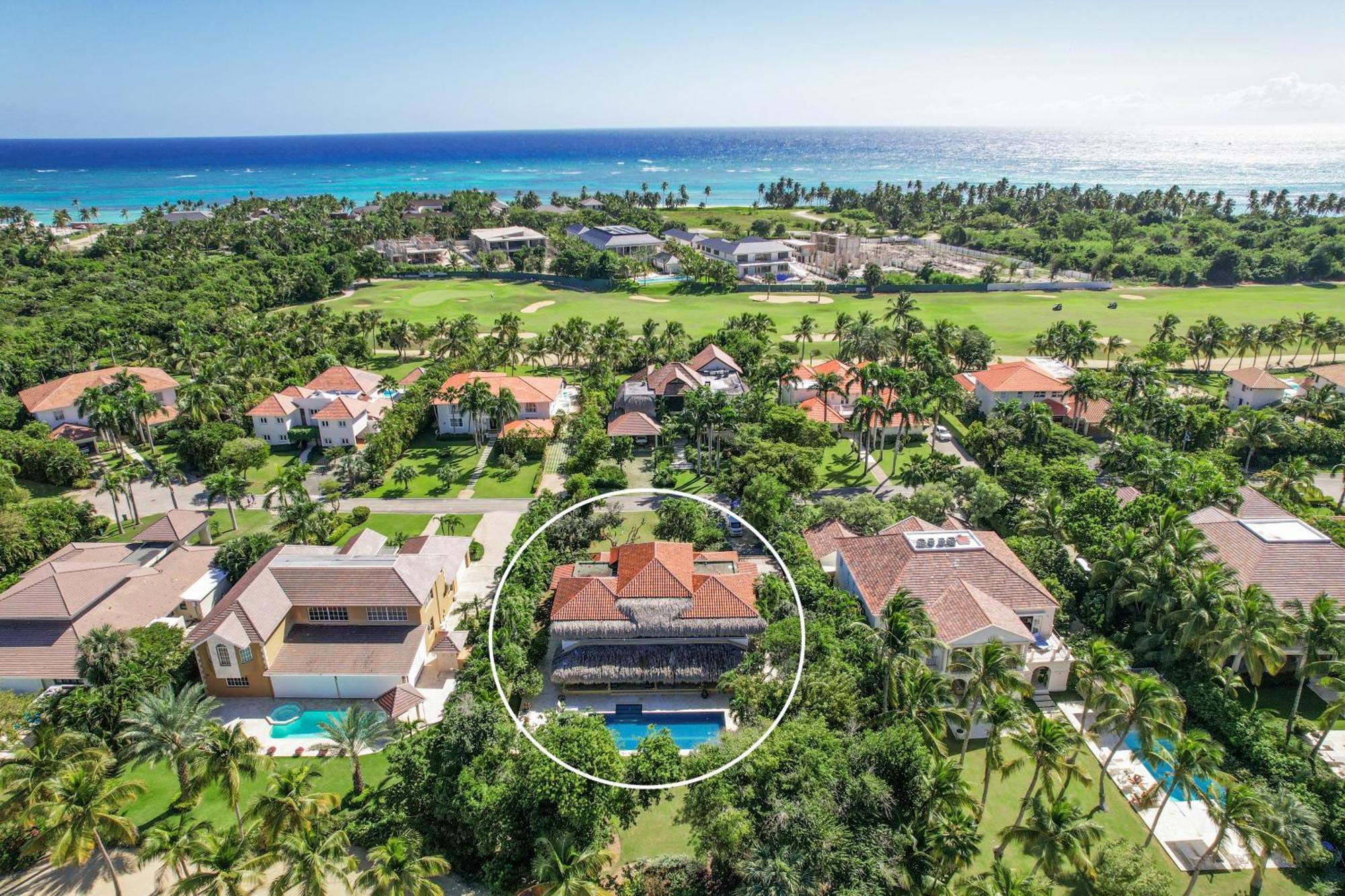 Luxury On La Cana Golf Course With Pool, Jacuzzi, Cart & Maid Villa *